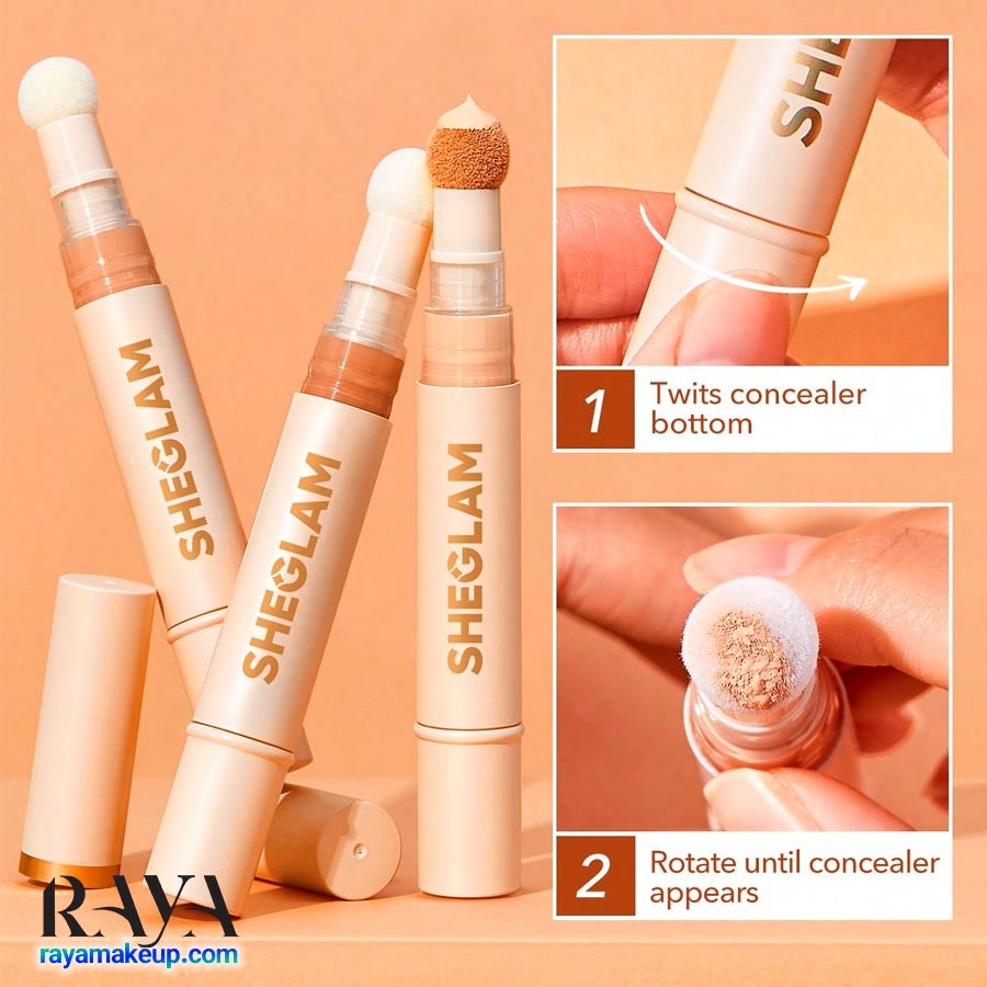 کانسیلر اسفنجی تقویت کننده پوست مدل کامپلکشن بوست شیگلم Sheglam Complexion Boost Concealer