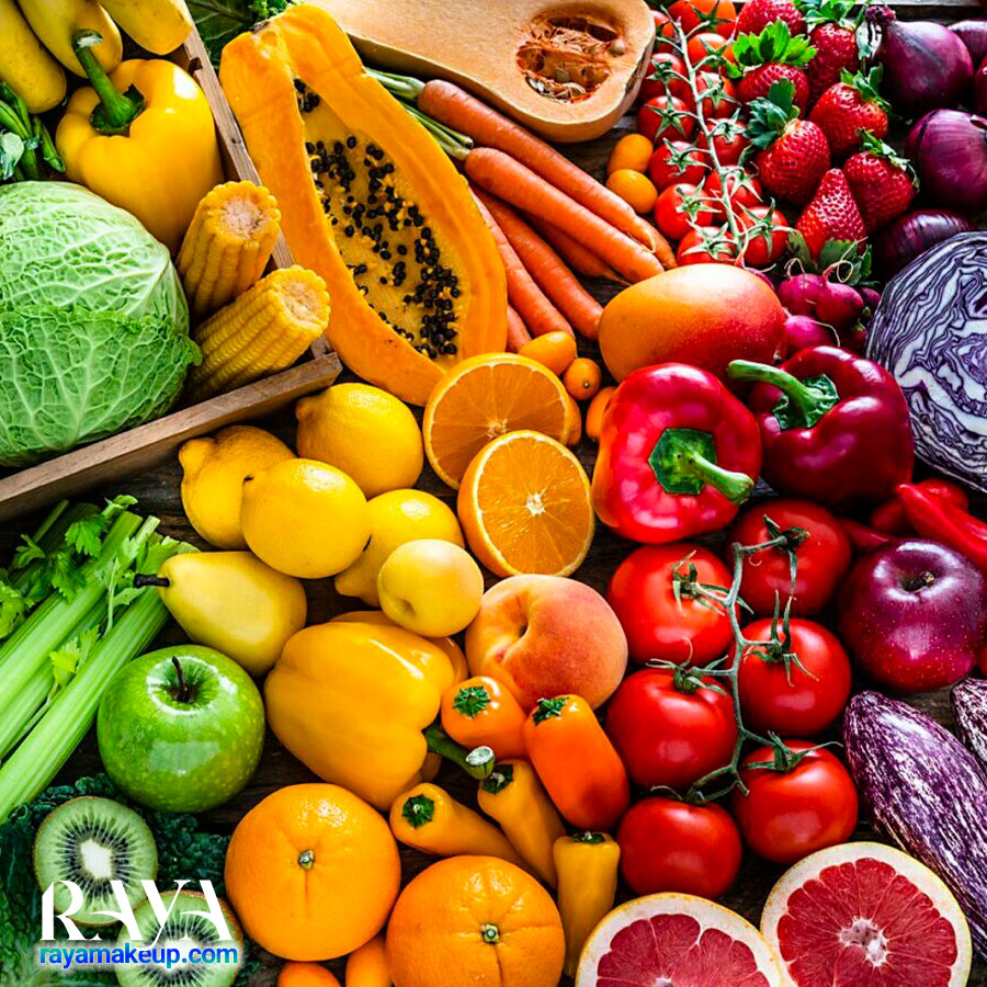 آشنایی با 5 رنگ از میوه و سبزیجات برای داشتن پوستی سالم