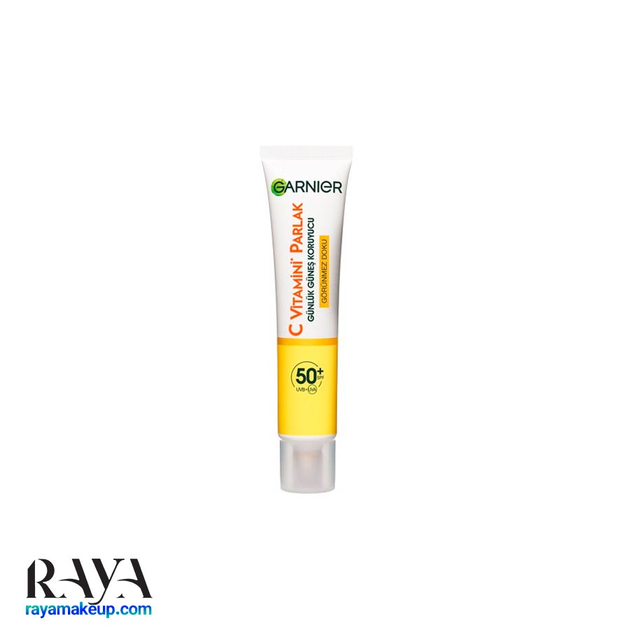 ویدئوی معرفی محصول کرم ضد آفتاب فلوئیدی بیرنگ ویتامین C گارنیه با SPF50+
