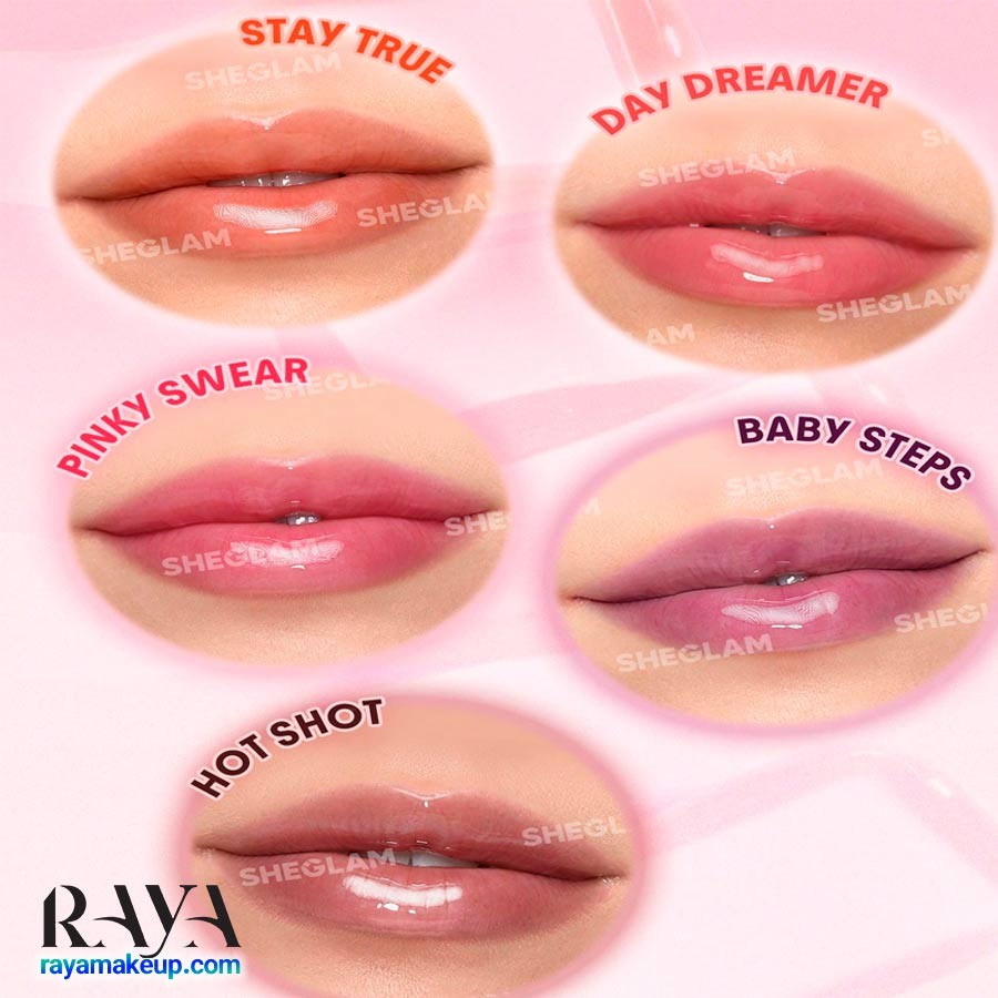 روغن لب رنگی شیگلم مدل ژلی واو Sheglam Jelly Wow Tinted Lip Oil