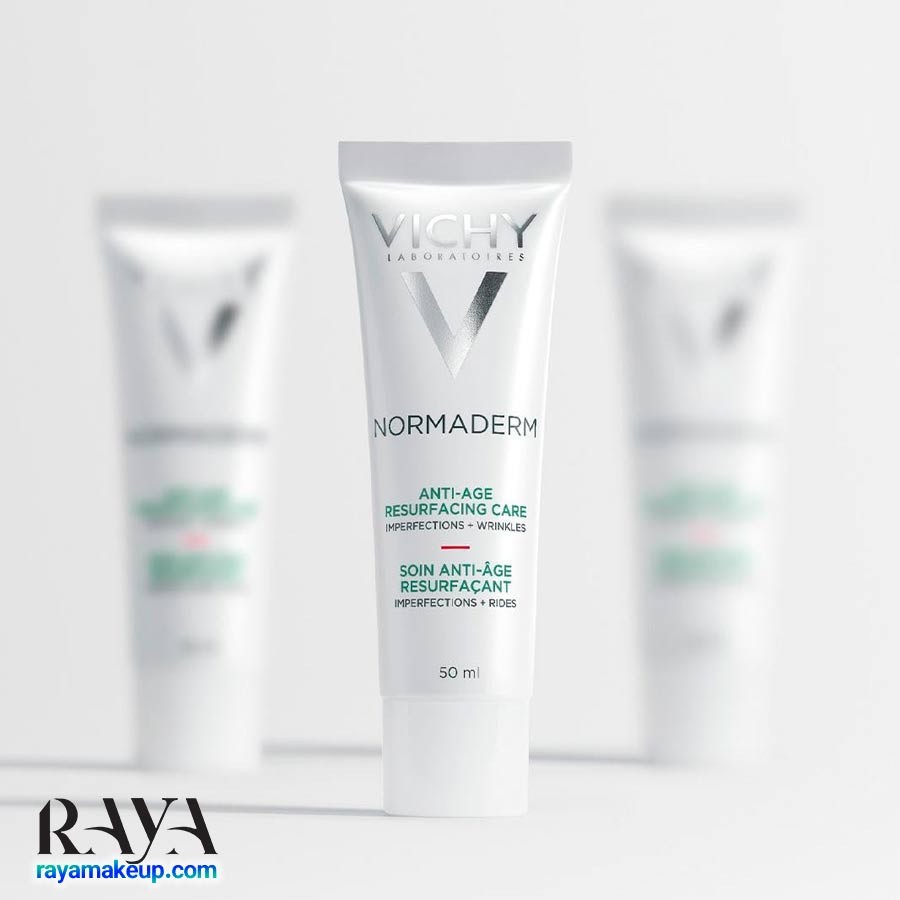 کرم ضد چروک آنتی ایج ویشی سری نورمادرم Vichy Normaderm Anti-Age Resurfacing Care