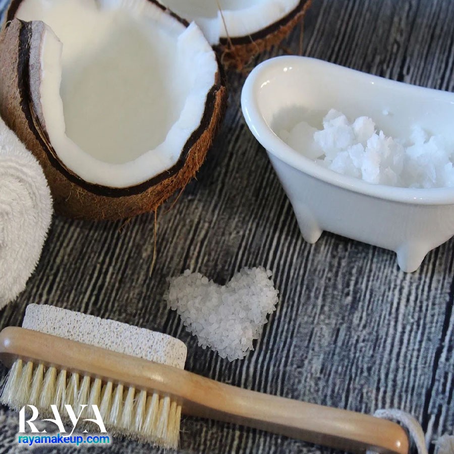 آشنایی با فواید و روش تهیه انواع ماسک و اسکراب خانگی روغن نارگیل برای پوست	