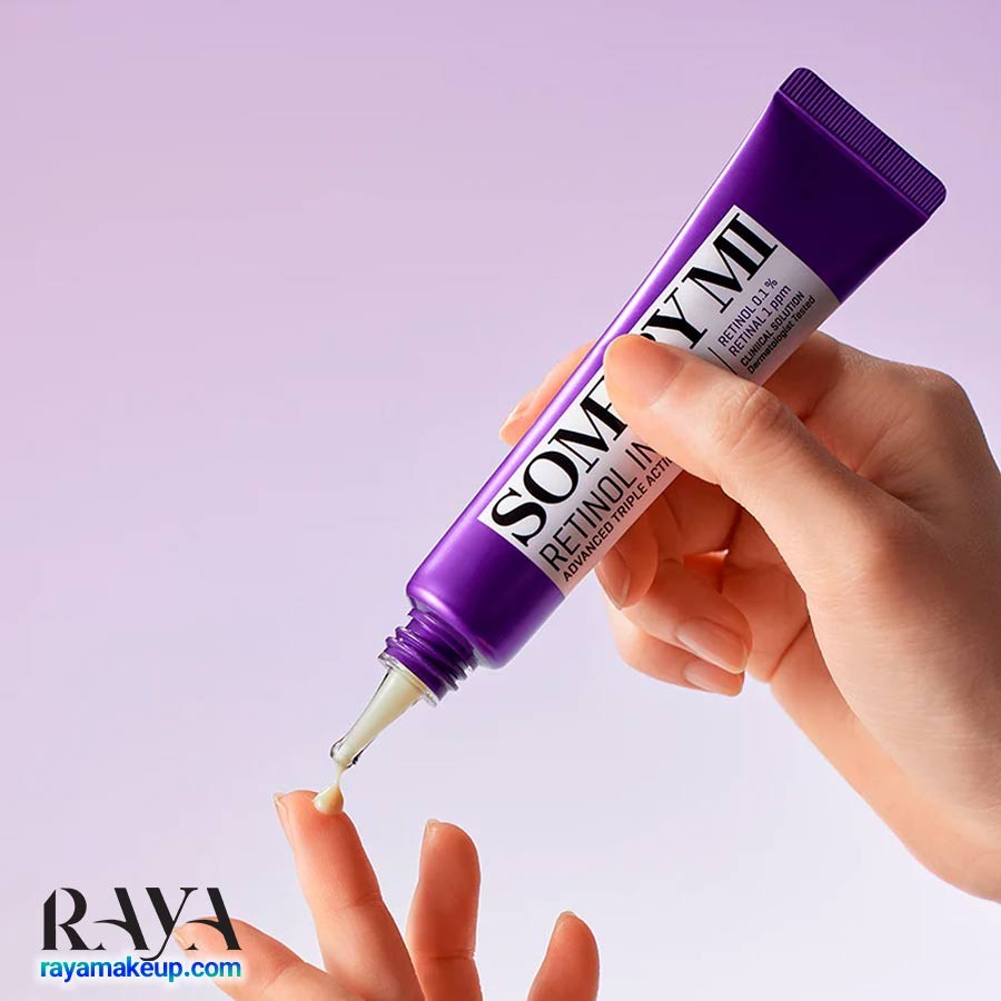 کرم دور چشم رتینول سه کاره سام بای میSome By Mi Retinol Intense Advanced Triple Action Eye Cream 