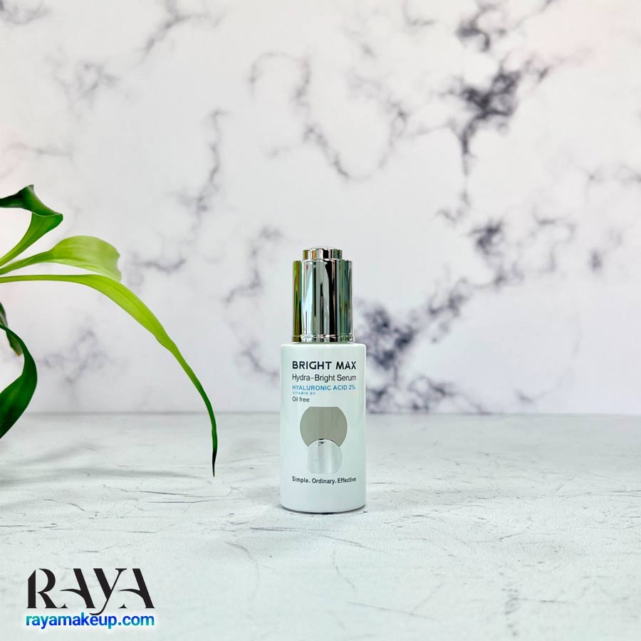 سرم آبرسان هیالورونیک اسید هیدرا برایت برایت مکس Bright Max Hyaluronic Acid Hydra Bright Serum