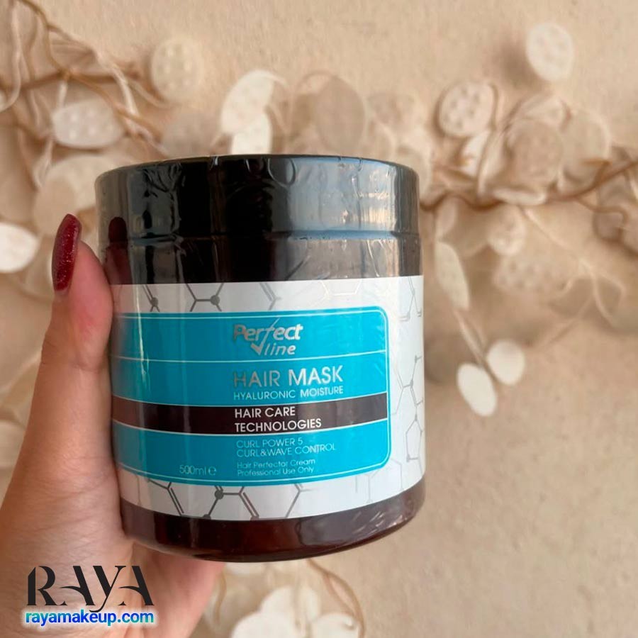ماسک مو مخصوص موهای فر پرفکت لاین Perfect Line Curl Power 5 Hair Mask Hyauronic Acid Moisture