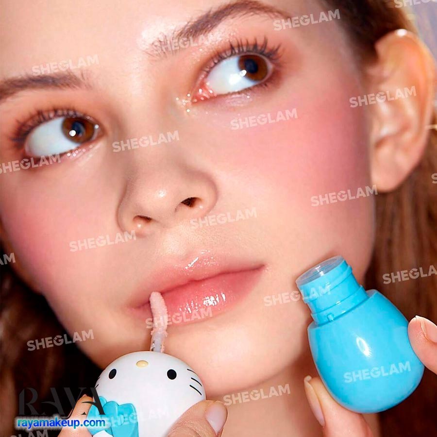 لیپ گلاس هلو کیتی شیگلم Sheglam Hello Kitty Poolside Perfection Lip Glaze Lipgloss