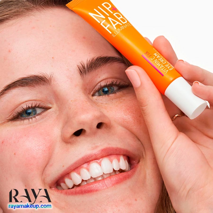 کرم روشن کننده دور چشم ویتامین سی فیکس 10% نیپ اند فاب Nip + Fab Vitamin C Fix Eye Cream 10% 