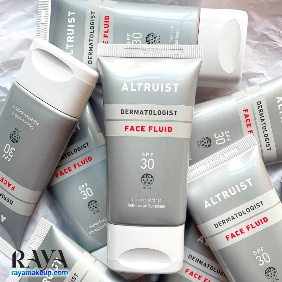 کرم ضد آفتاب فیس فلویید آلتراست درماتولوژیست Altruist Dermatologist Sunscreen Face Fluid SPF30