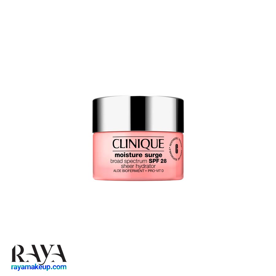 ویدئوی معرفی محصول آبرسان و مرطوب کننده مویسچر سرج کلینیک با SPF28