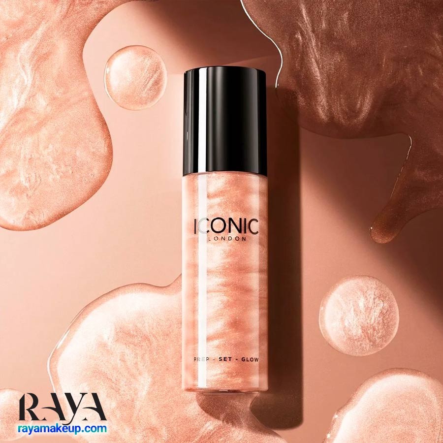 اسپری فیکس آیکونیک لندن زیرساز، تثبیت و درخشان کننده  Iconic London Prep-Set-Glow Setting Spray