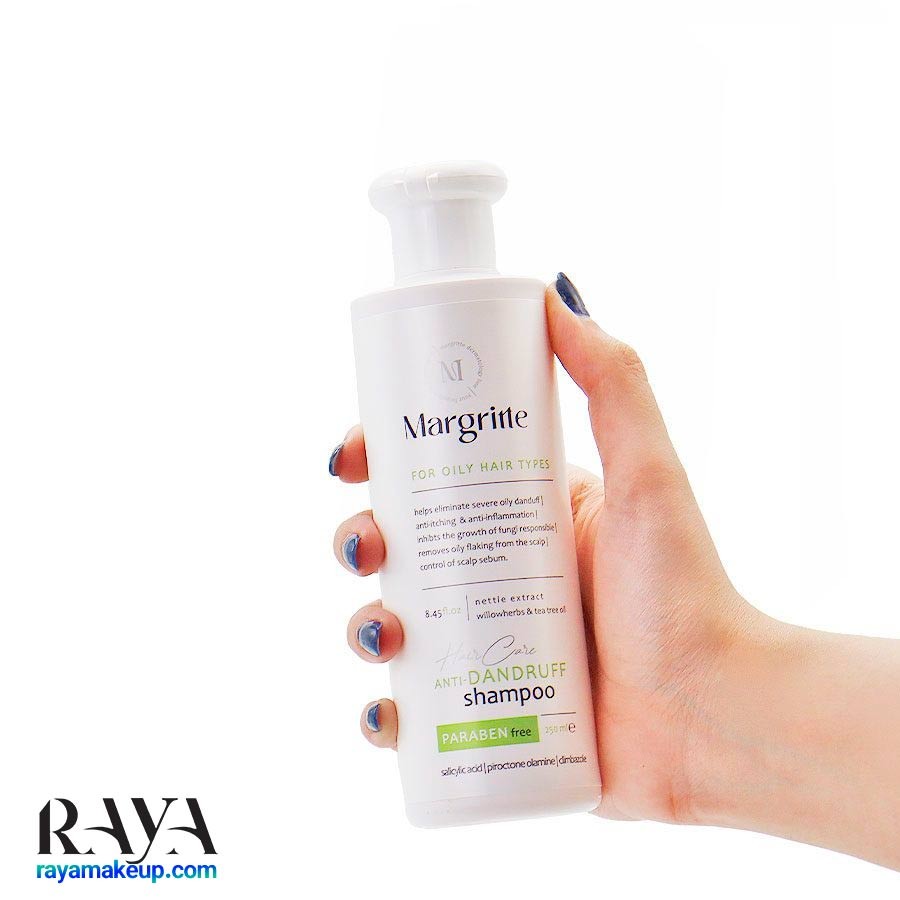 شامپو ضد شوره مارگریت مناسب موهای چرب Margritte Anti Dandruff Shampoo For Oily Hair