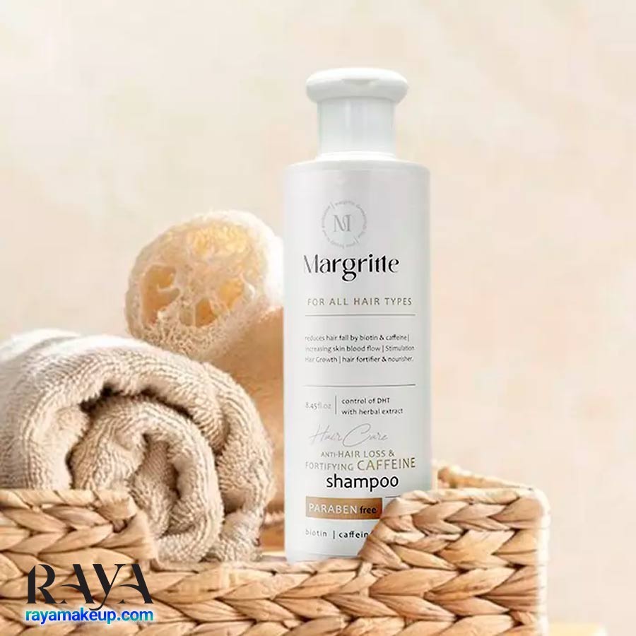 شامپو کافئین مارگریت تقویت کننده و ضد ریزش مو Margritte Caffeine Anti Hair Loss And Fortifying Shampoo