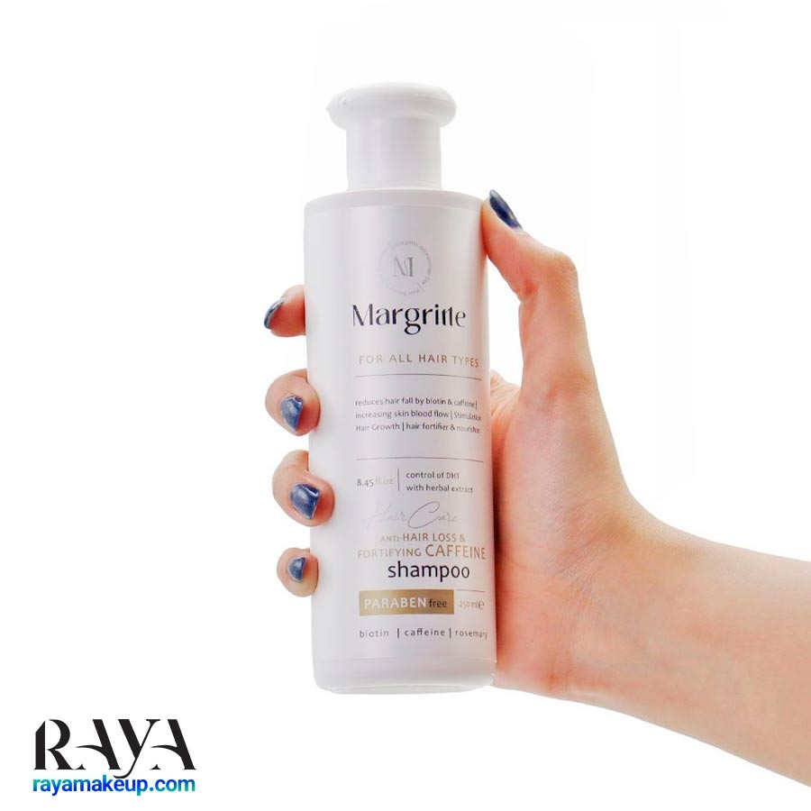 شامپو کافئین مارگریت تقویت کننده و ضد ریزش مو Margritte Caffeine Anti Hair Loss And Fortifying Shampoo