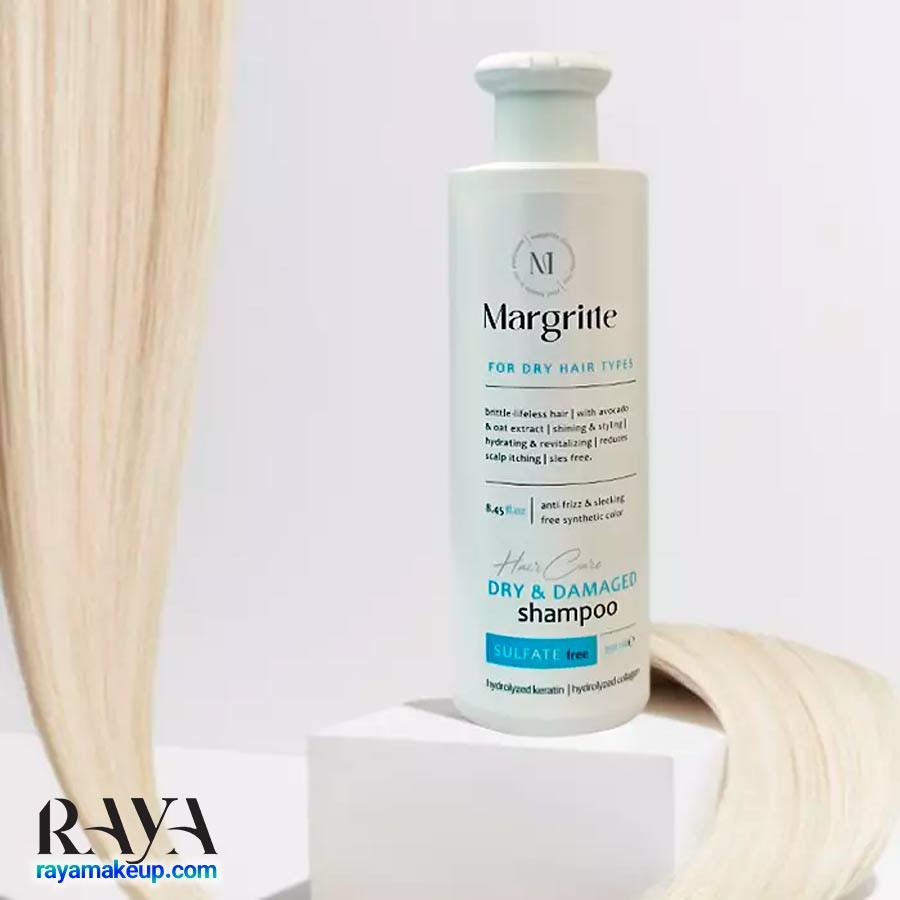 شامپو مخصوص موهای خشک و آسیب دیده مارگریت Margritte Dry And Damaged Shampoo