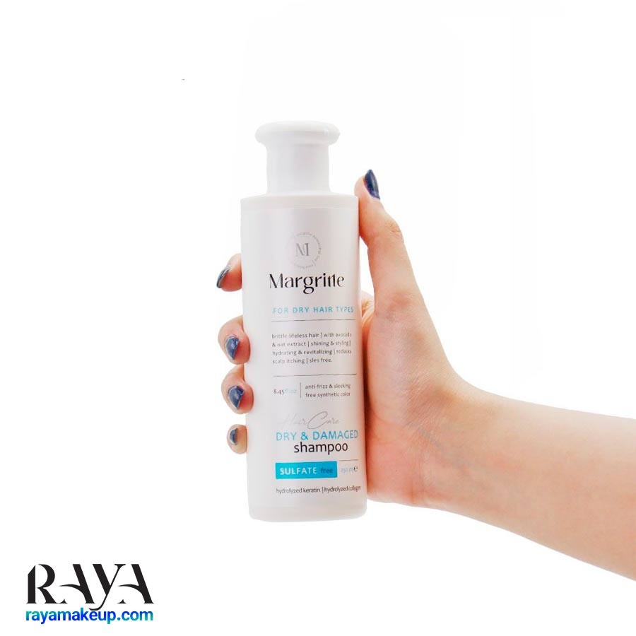 شامپو مخصوص موهای خشک و آسیب دیده مارگریت Margritte Dry And Damaged Shampoo