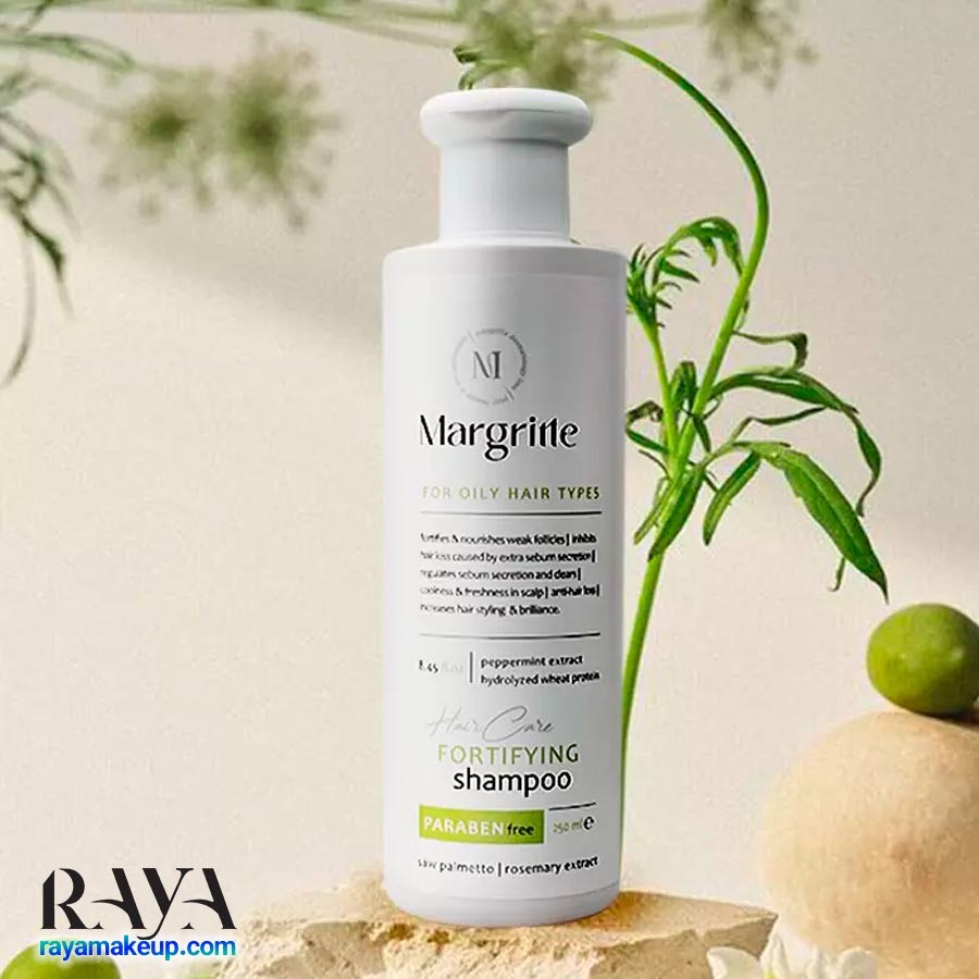 شامپو تقویت کننده مارگریت مناسب موهای چرب Margritte Fortifying Shampoo For Oily Hair