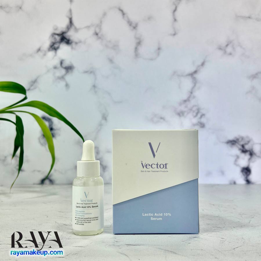 سرم لایه بردار لاکتیک اسید 10% وکتور Vector Lactic Acid 10% Serum 
