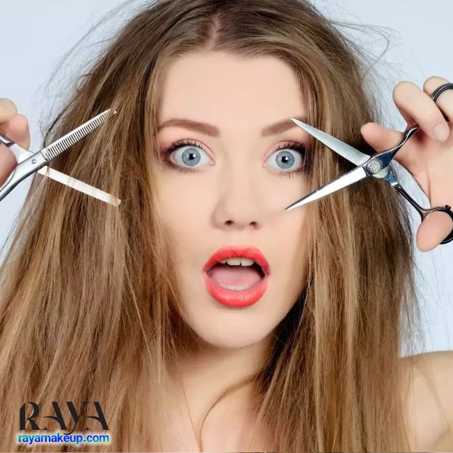 هر چند وقت یکبار باید موها را کوتاه کرد؟ 	