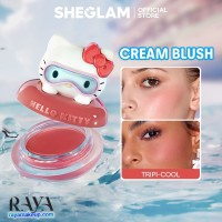 رژگونه کرمی هلو کیتی شیگلم مدل Coastal Charm رنگ Tripi-cool 