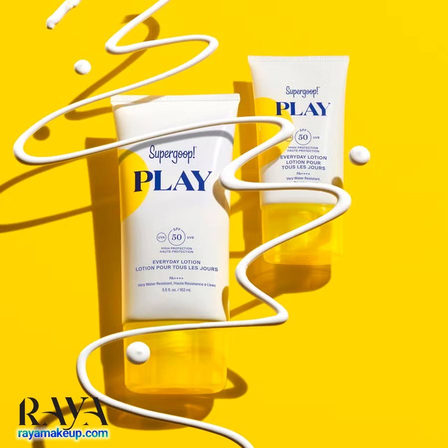 لوسیون ضد آفتاب صورت و بدن سوپرگوپ Supergoop PLAY Everyday Lotion SPF 50