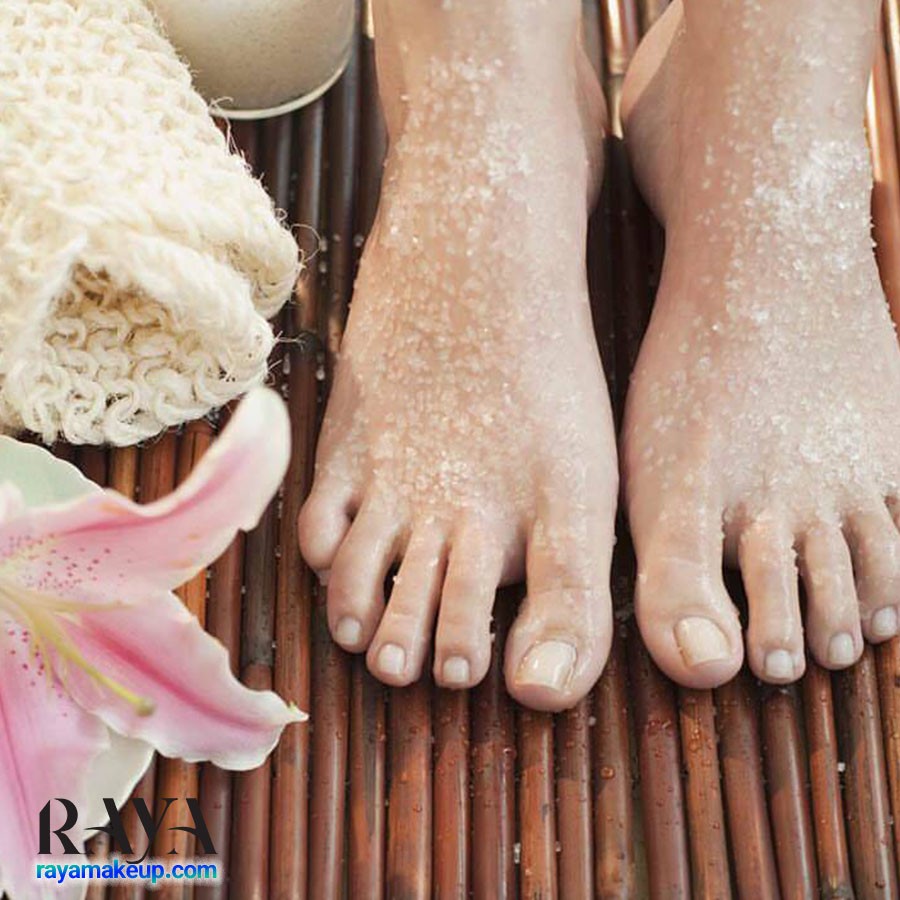 آموزش تهیه 20 اسکراب پا خانگی