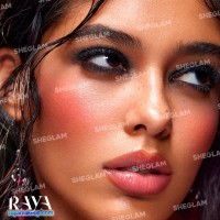رژگونه و هایلایتر پروانه زرشکی شیگلم