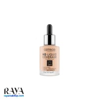 کرم پودر مایع مات اچ دی کاتریس ضد آب و 24 ساعته رنگ Light beige