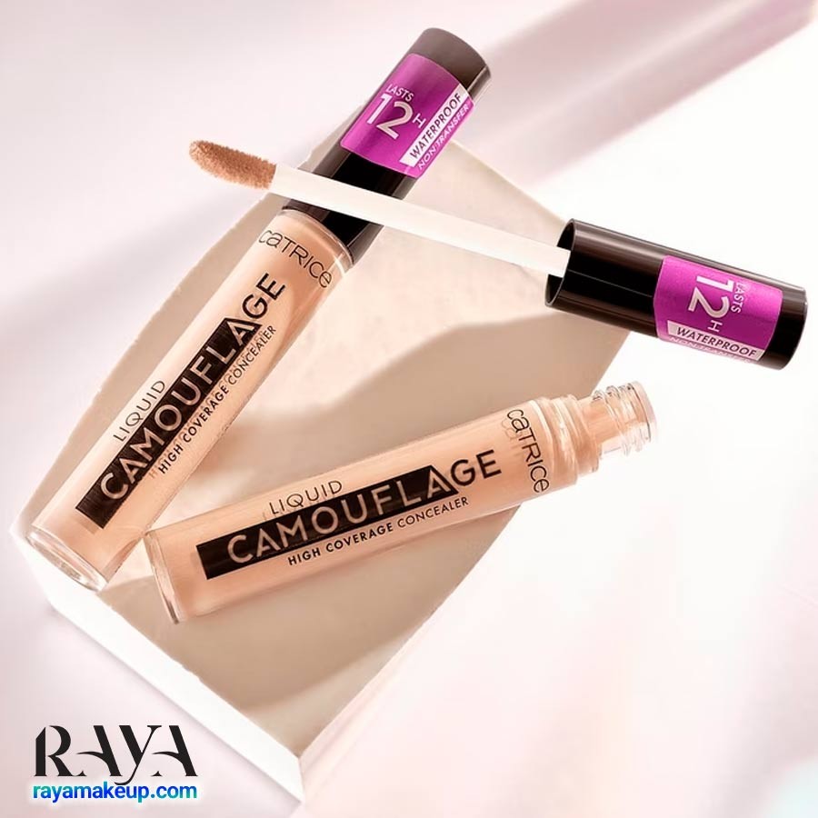کانسیلر مایع کاموفلاژ کاتریس فول کاور و 12 ساعته Catrice Liquid Camouflage High Coverage Concealer