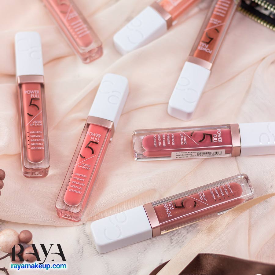 لیپگلاس براق و مرطوب کننده لب کاتریس پاورفول 5 Catrice Powerful 5 Liquid Lip Balm