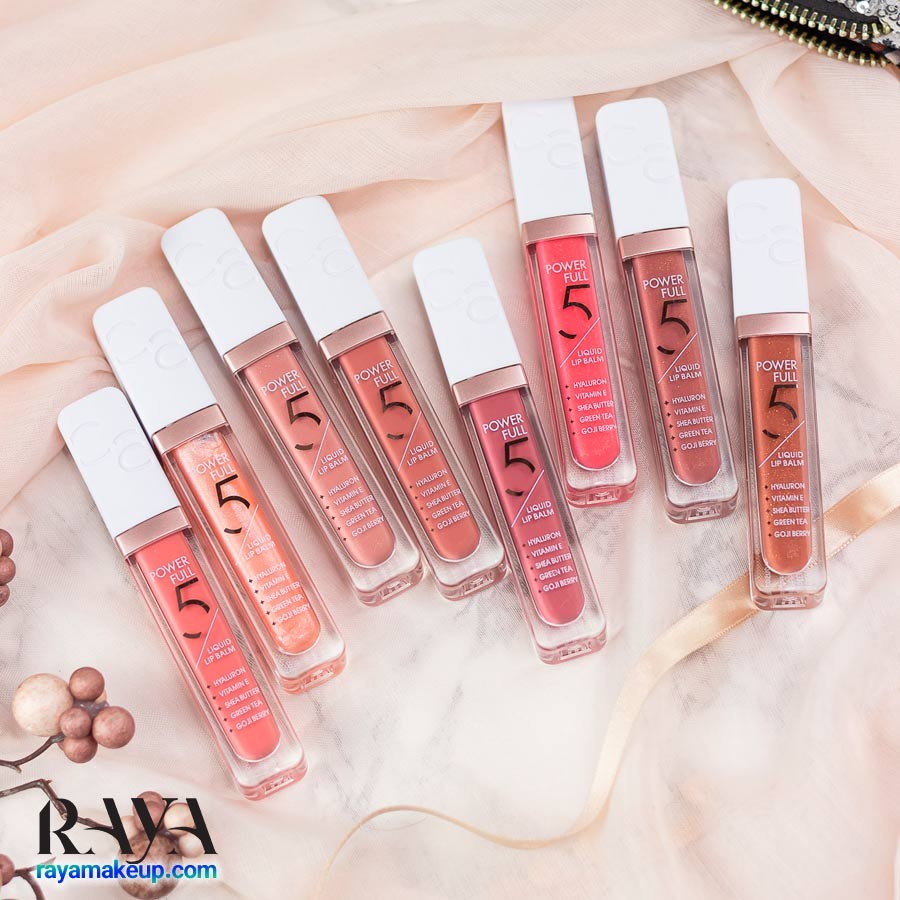 لیپگلاس براق و مرطوب کننده لب کاتریس پاورفول 5 Catrice Powerful 5 Liquid Lip Balm