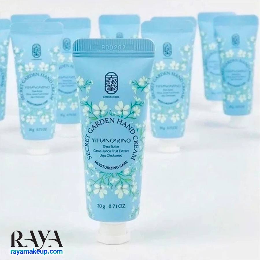 کرم دست مرطوب کننده معطر سکرت گاردن ییهان کارینو YIHANCARINO Secret Garden Hand Cream