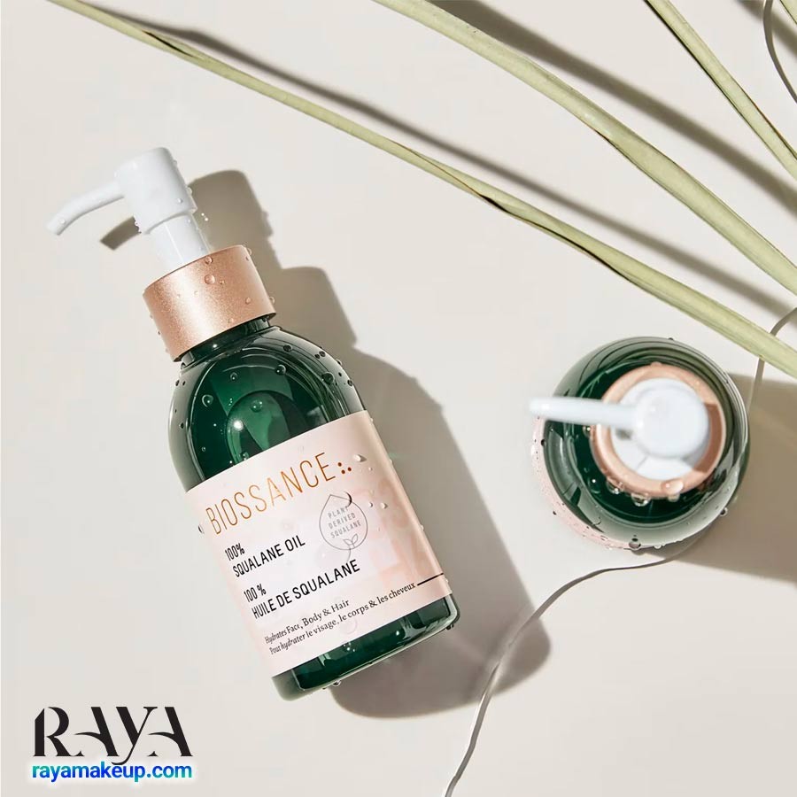 روغن اسکوالان 100% بایوسانس آبرسان صورت و بدن و موها Biossance 100% Squalane Oil