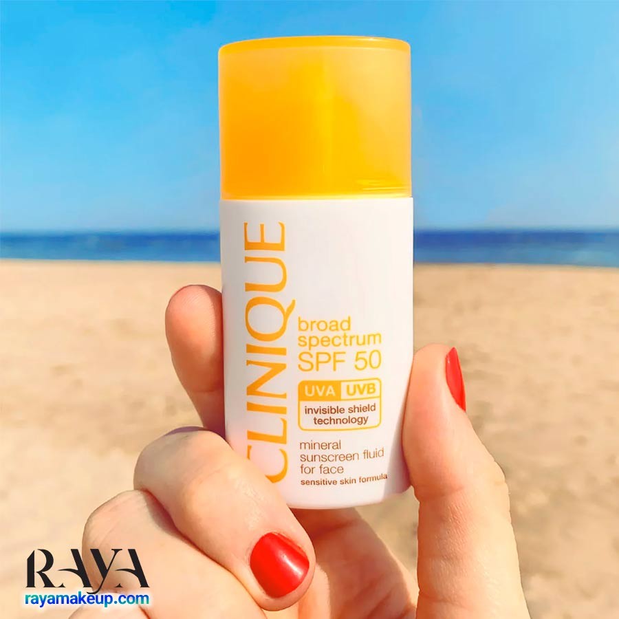 کرم ضد آفتاب مینرال فلوئیدی کلینیک Clinique SPF 50 Mineral Sunscreen Fluid For Face