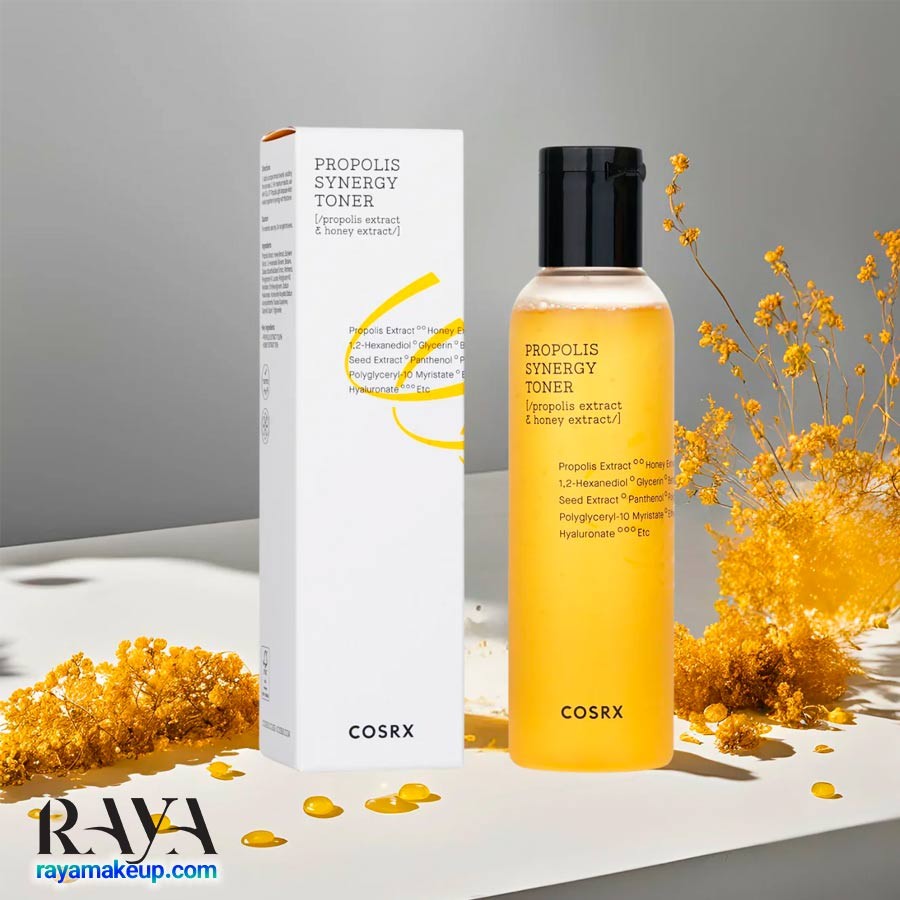 تونر پروپولیس سینرژی کوزارکس آبرسان و درخشان کننده پوست Cosrx Full Fit Propolis Synergy Toner