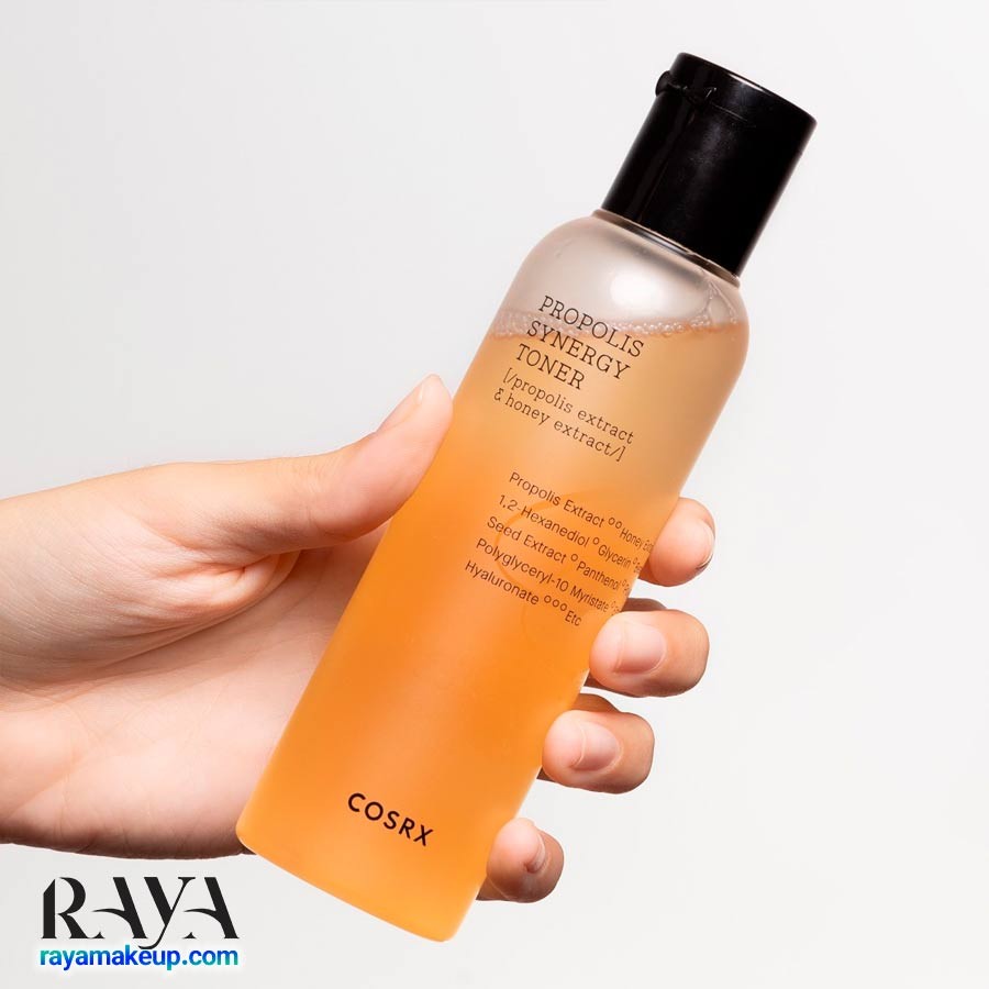 تونر پروپولیس سینرژی کوزارکس آبرسان و درخشان کننده پوست Cosrx Full Fit Propolis Synergy Toner