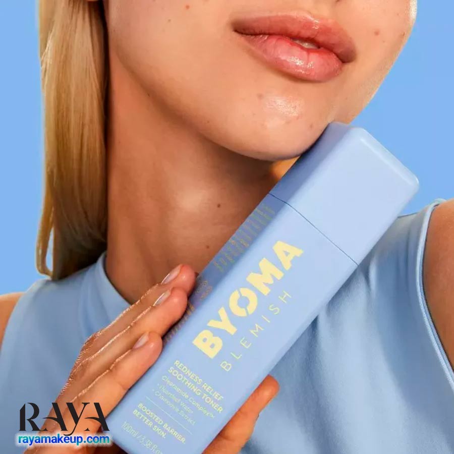 تونر تسکین دهنده بایوما ضد لک و قرمزی پوست Byoma Blemish Redness Relief Soothing Toner