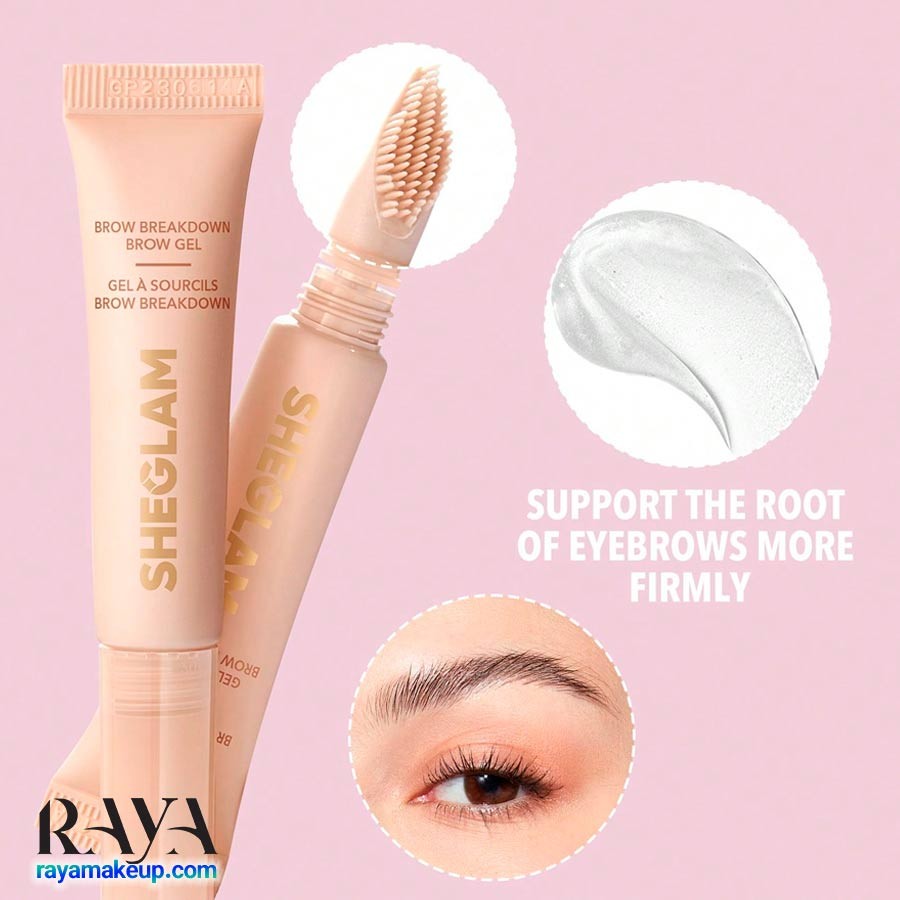ژل ابرو شیگلم تیوپی Sheglam Brow Breakdown Brow Gel 