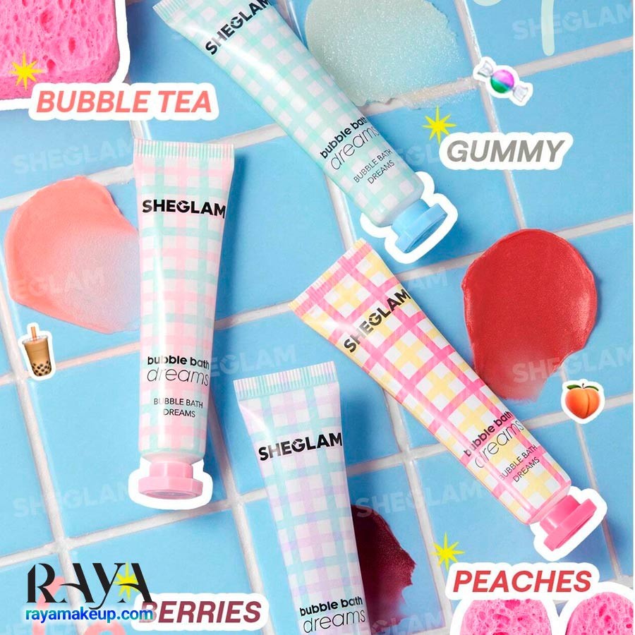 بالم لب رنگی شیگلم Sheglam Bubble Kiss Lip Balm 