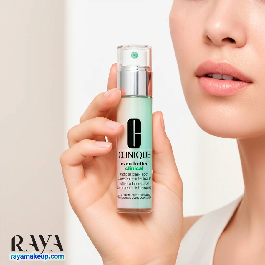 سرم روشن کننده و پیشگیری از لکه های تیره ایون بتر کلینیکال کلینیک Clinique Even Better Clinical Radical Dark Spot Corrector + Interrupter