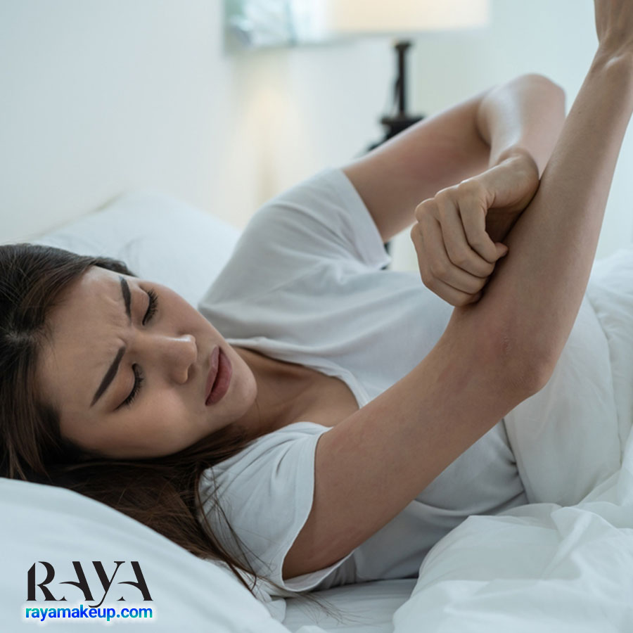 علت خارش پوست در شب چیست و چگونه آن را کنترل کنیم؟