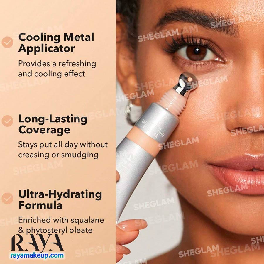 کانسیلر سرفلزی شیگلم Sheglam Bright Eyes Cooling Concealer
