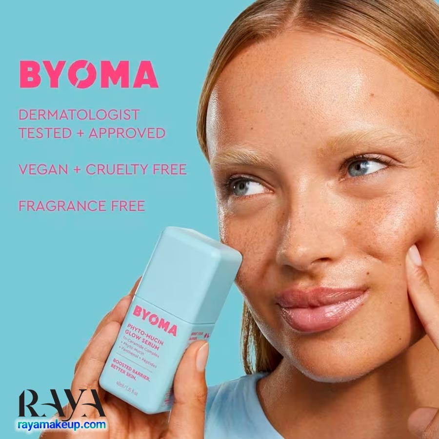 سرم فیتو موسین بایوما آبرسان و درخشان کننده پوست Byoma Phyto-Mucin Glow Serum