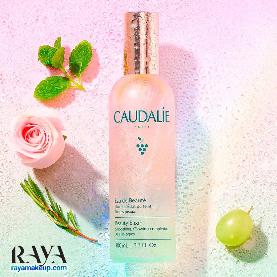 اسپری صورت بیوتی الکسیر کدلی آبرسان و درخشان کننده پوست Caudalie Beauty Elixir Face Mist