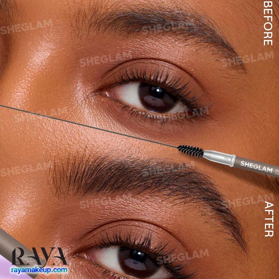 مداد ابرو تراش دار شیگلم Sheglam Fluff Line Eyebrow Pencil