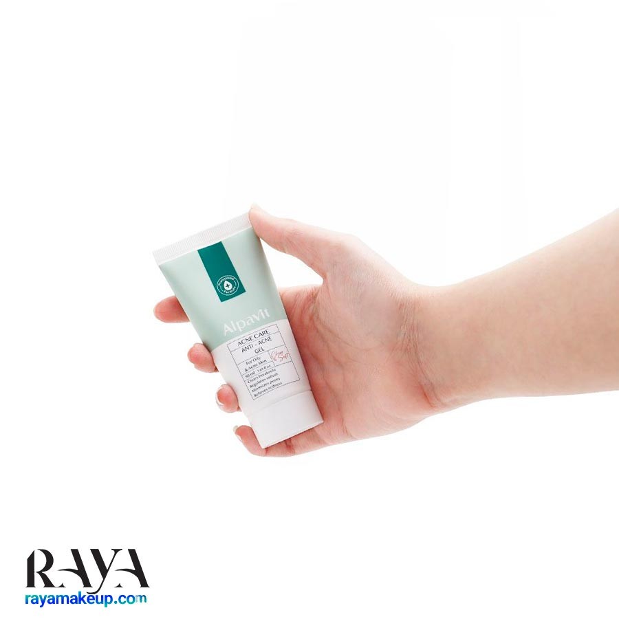 ژل ضد جوش آلپاویت مناسب پوست چرب و جوش دار Alpavit Anti Acne Gel For Oily And Acne Prone Skin