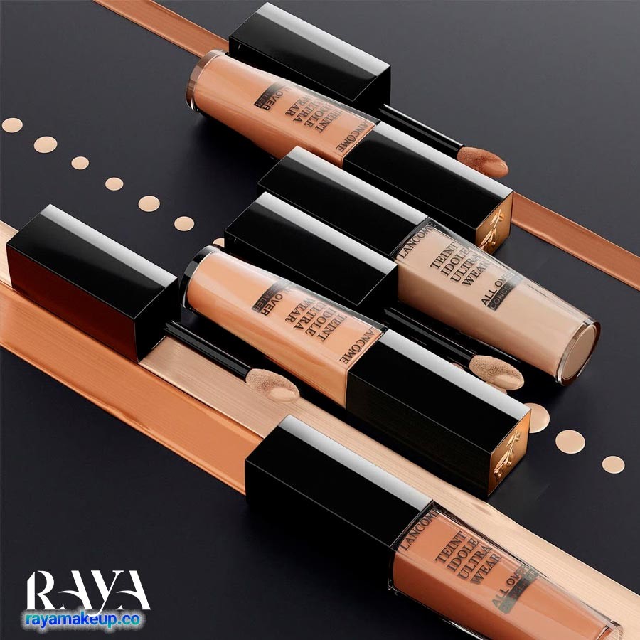 کانسیلر و کرم پودر لانکوم تینت آیدل اولترا ور آل اور Lancome Teint Idole Ultra Wear All Over Concealer