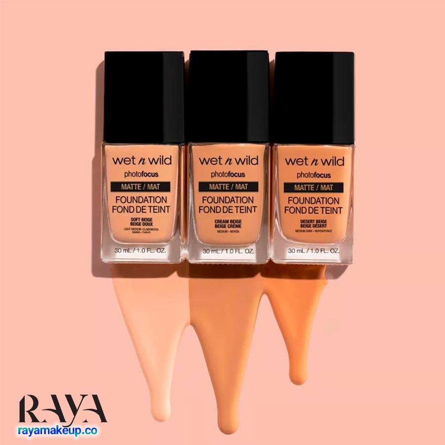کرم پودر مایع وت اند وایلد مدل فوتوفوکوس Wet N Wild Photofocus Foundation