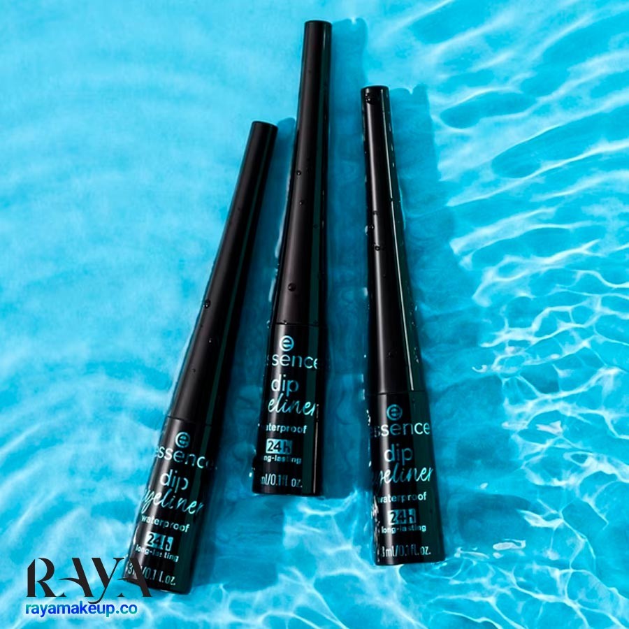 خط چشم مات Dip اسنس ضد آب و 24 ساعته Essence Dip Eyeliner Waterproof 24h Long-Lasting Eyeliner