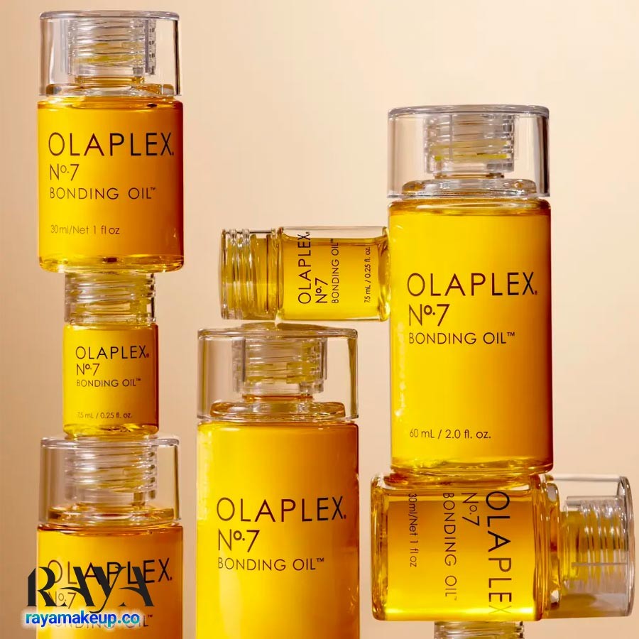 روغن مو اولاپلکس شماره 7 ترمیم کننده و محافظ حرارت Olaplex N°.7 Bonding Oil
