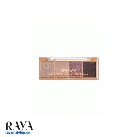 پالت سایه چشم 4 رنگ شیگلم مدل The Essentials Pocket 